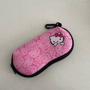 Hello kitty soft glasses case